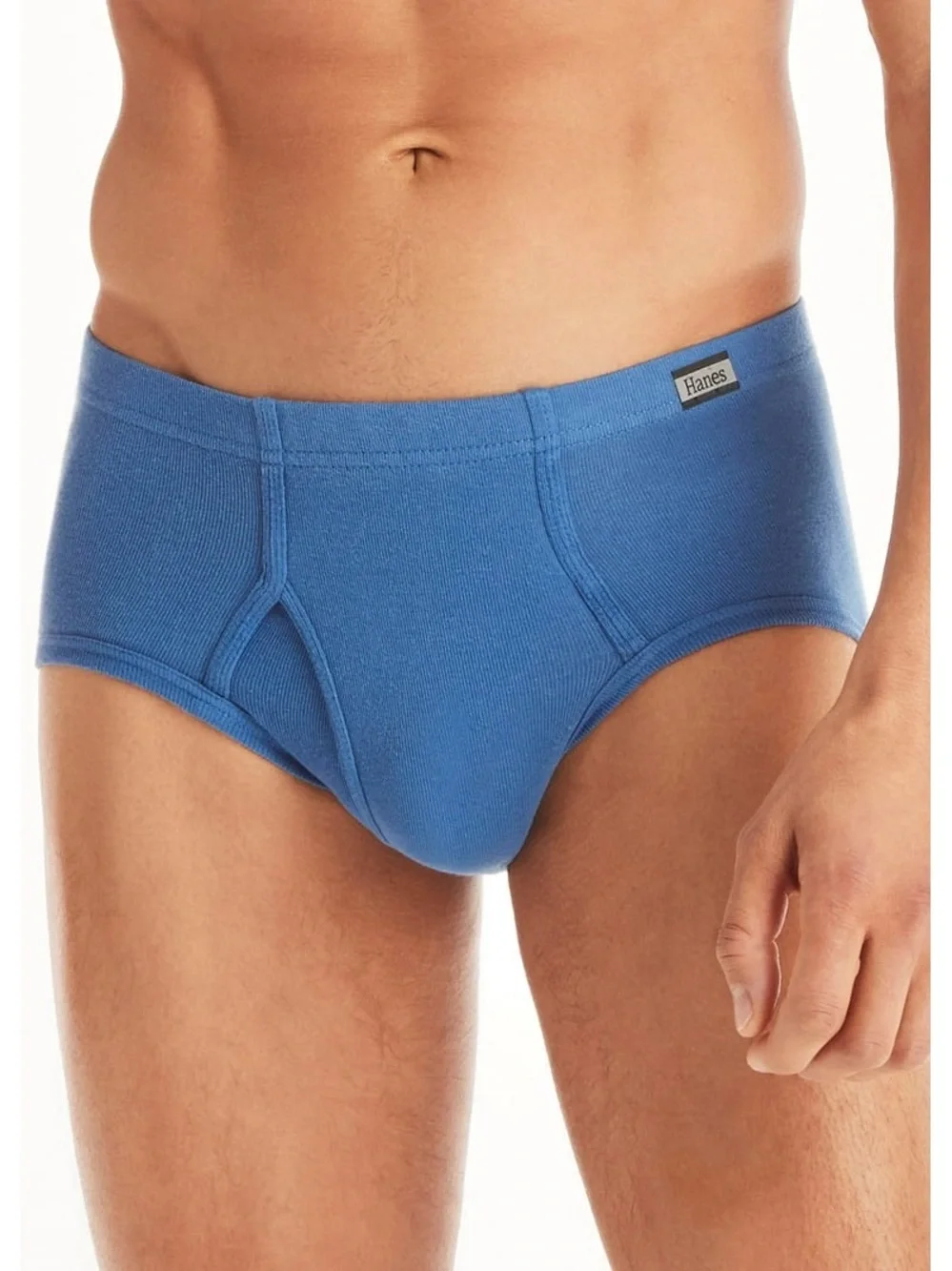 NWT Hanes Men’s Briefs 6-Pack in Red, Black, Gray, Green, Blue, Light Blue XL